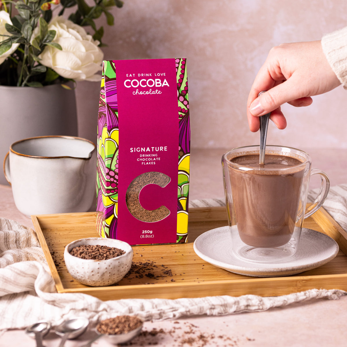 Signature Drinking Chocolate Flakes | 250g