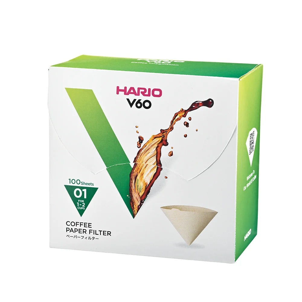 Hario V60 - 01 (white) + filter