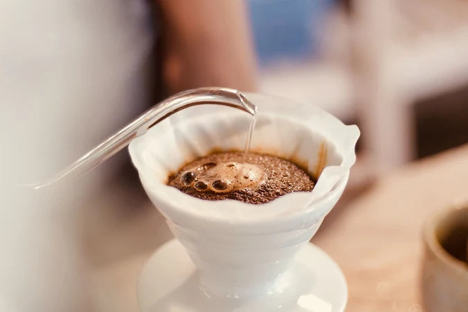 Hario V60 - 01 (white) + filter